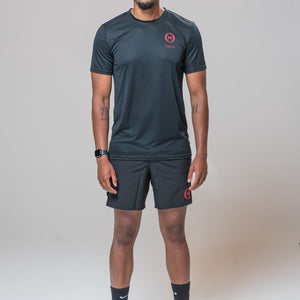 THETA core gym wear shorts. These shorts are made for functional fitness and general gym wear use. View our core shorts and core t-shirt together.