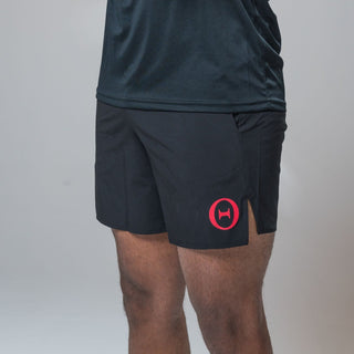 THETA core gym wear shorts. These shorts are made for functional fitness and general gym wear use.