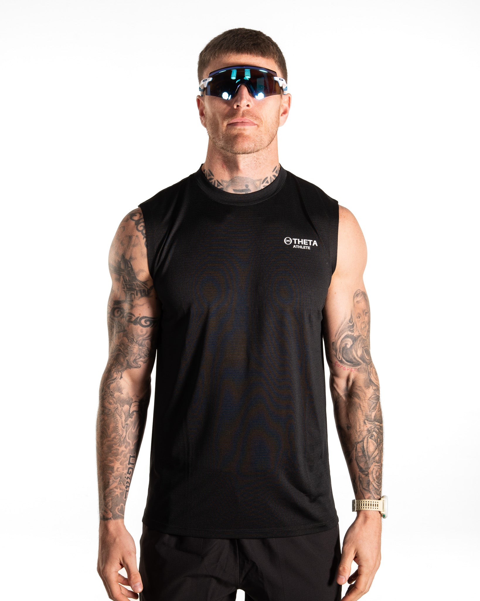 THETA TECH TANK - ATHLETE (BLACK)