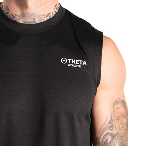 THETA TECH TANK - ATHLETE (BLACK)