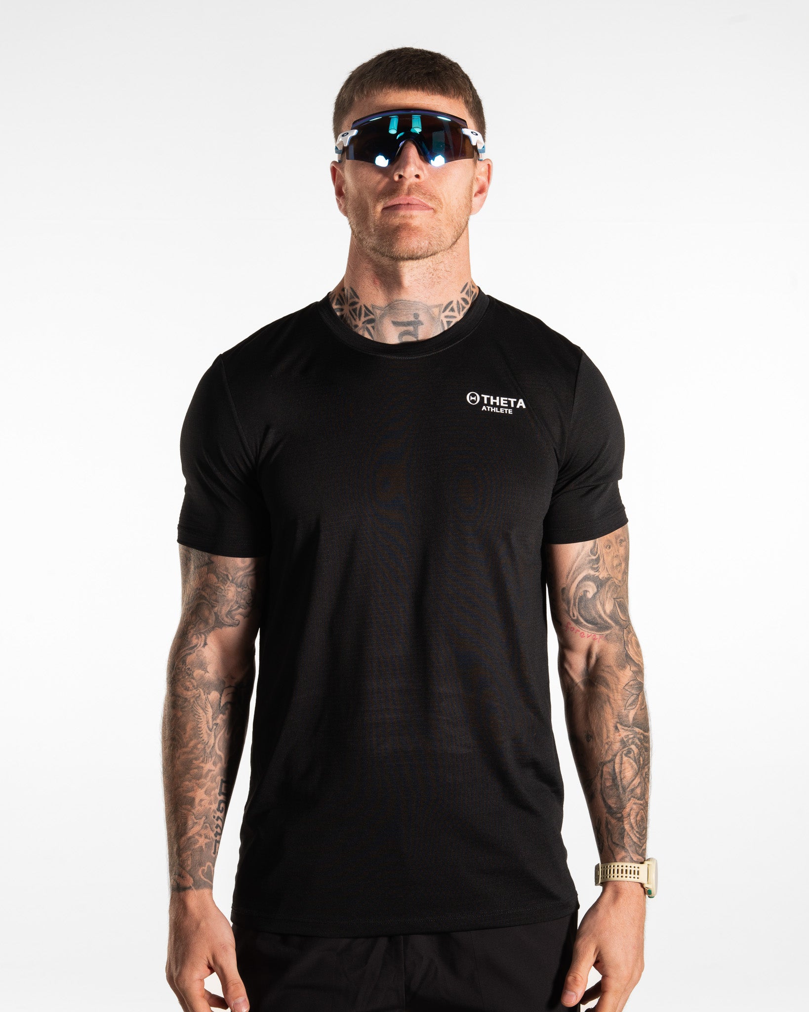 THETA TECH T-SHIRT - ATHLETE (BLACK)