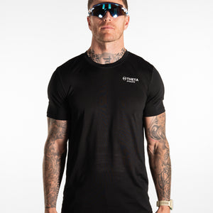 THETA TECH T-SHIRT - ATHLETE (BLACK)