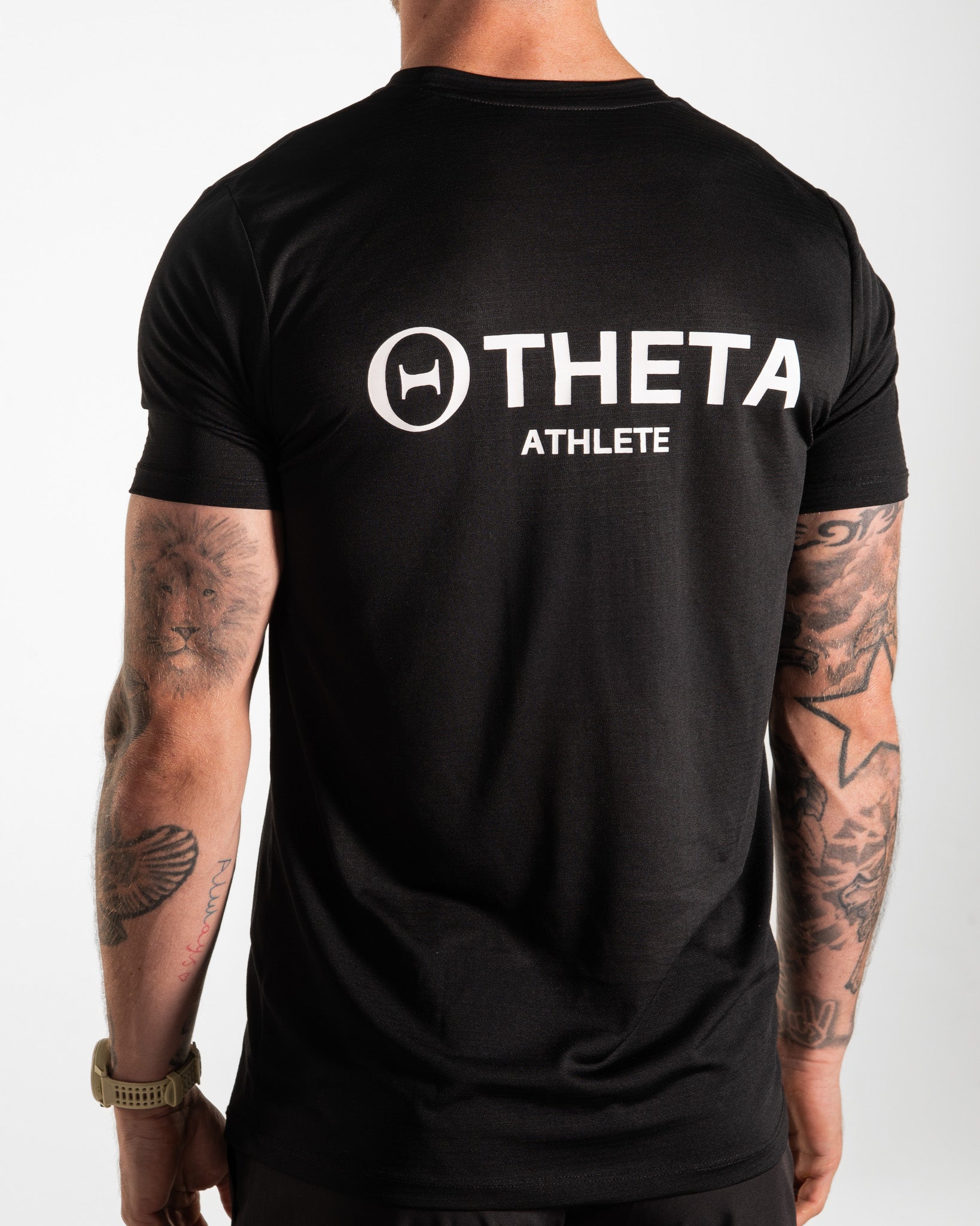 THETA TECH T-SHIRT - ATHLETE (BLACK)