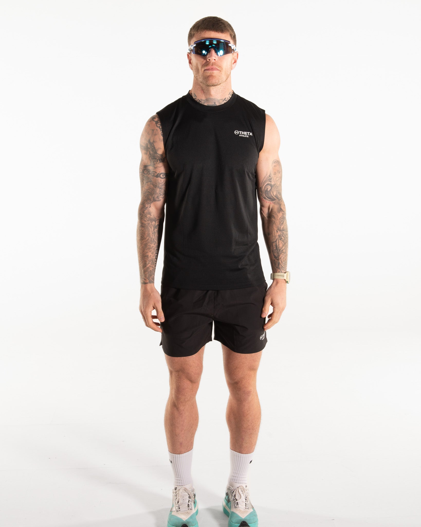 THETA TECH TANK - ATHLETE (BLACK)