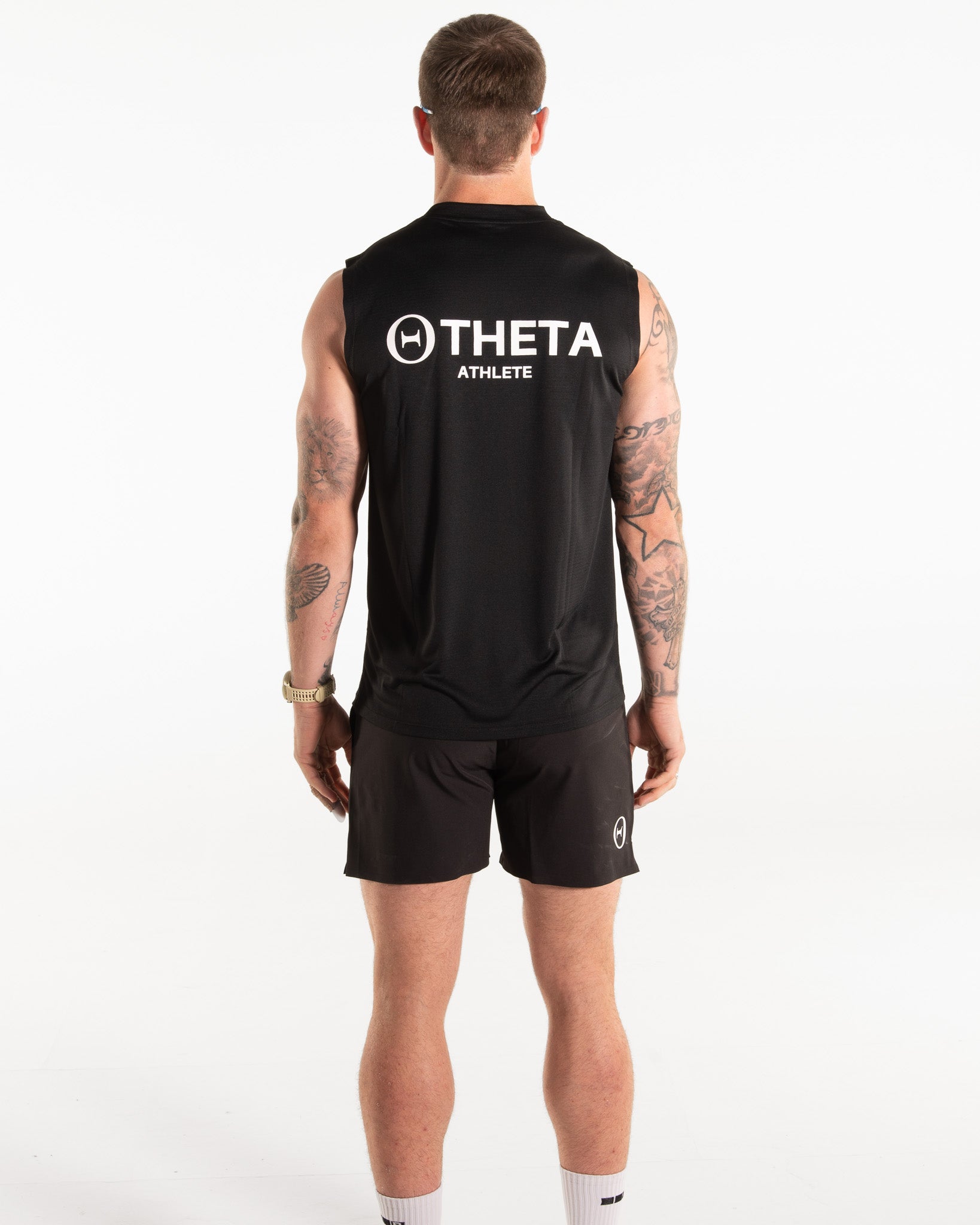 THETA TECH TANK - ATHLETE (BLACK)