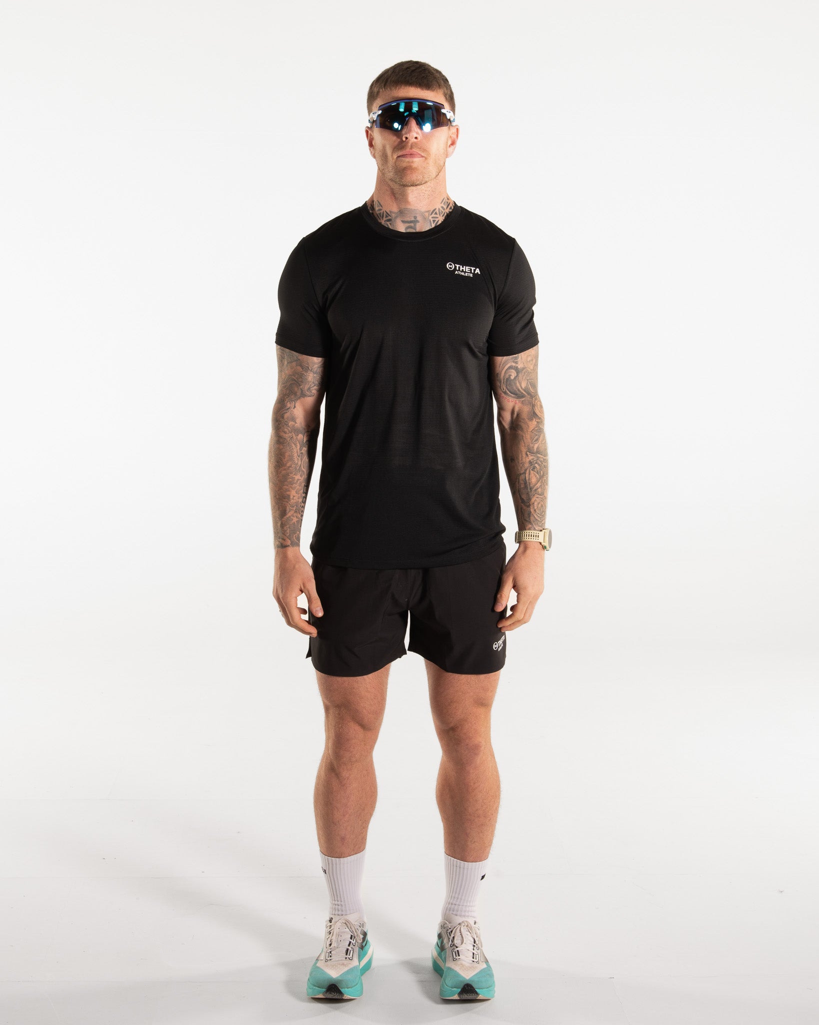 THETA TECH T-SHIRT - ATHLETE (BLACK)