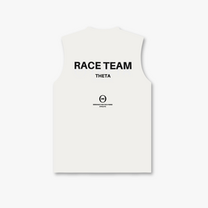 THETA TECH TANK - RACE TEAM (OFF WHITE)