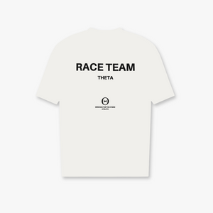 THETA TECH T-SHIRT - RACE TEAM (OFF WHITE)