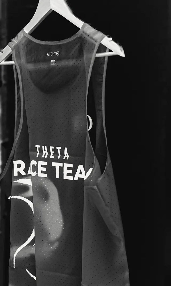 Race Singlet on a hanger